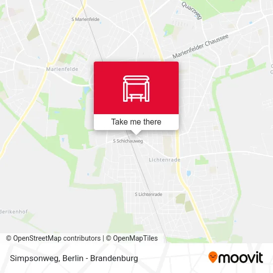 Карта Simpsonweg