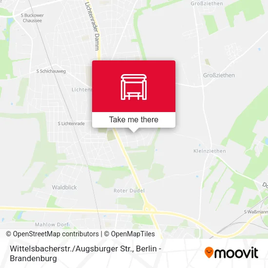Карта Wittelsbacherstr. / Augsburger Str.