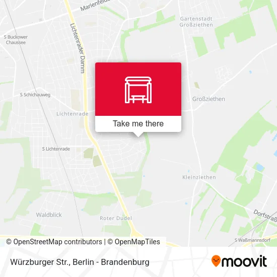 Карта Würzburger Str.