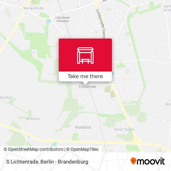 S Lichtenrade map