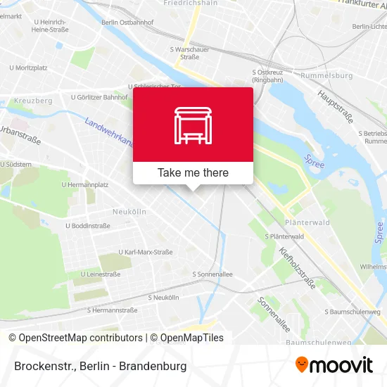 Карта Brockenstr.