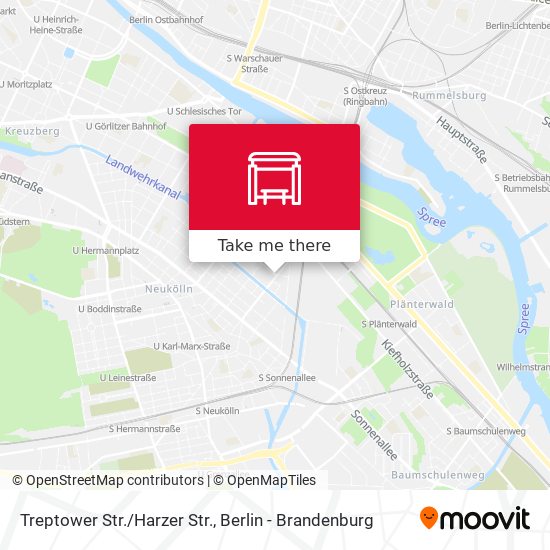 Treptower Str./Harzer Str. map