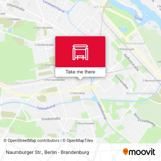 Карта Naumburger Str.