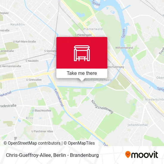 Карта Chris-Gueffroy-Allee