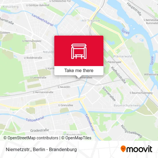 Карта Niemetzstr.