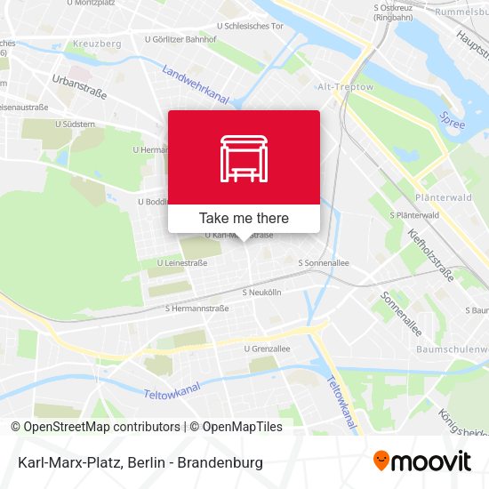Карта Karl-Marx-Platz