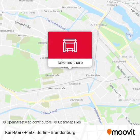 Karl-Marx-Platz map
