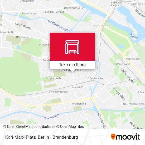 Karl-Marx-Platz map