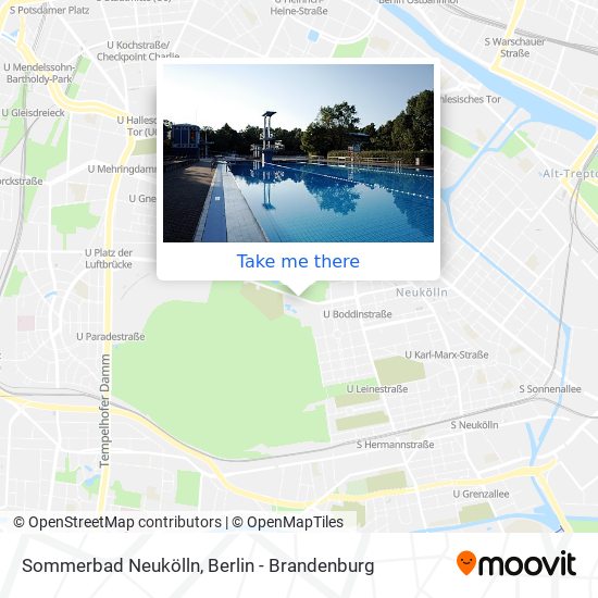 Sommerbad Neukölln map