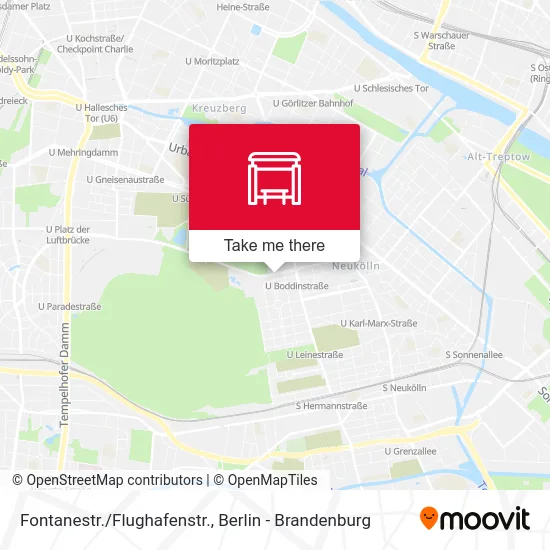 Fontanestr./Flughafenstr. map