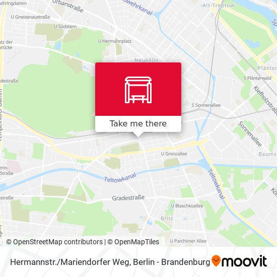 Hermannstr./Mariendorfer Weg map