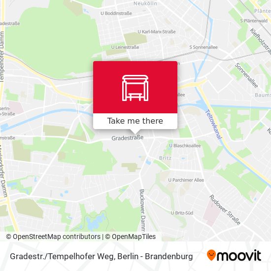 Gradestr./Tempelhofer Weg map