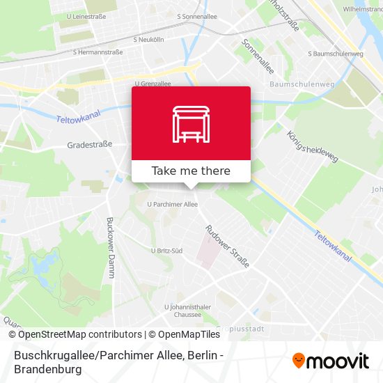Buschkrugallee/Parchimer Allee map