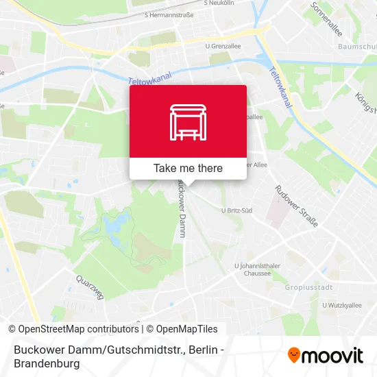 Buckower Damm/Gutschmidtstr. map