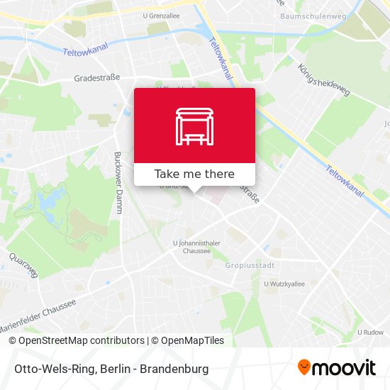 Otto-Wels-Ring map