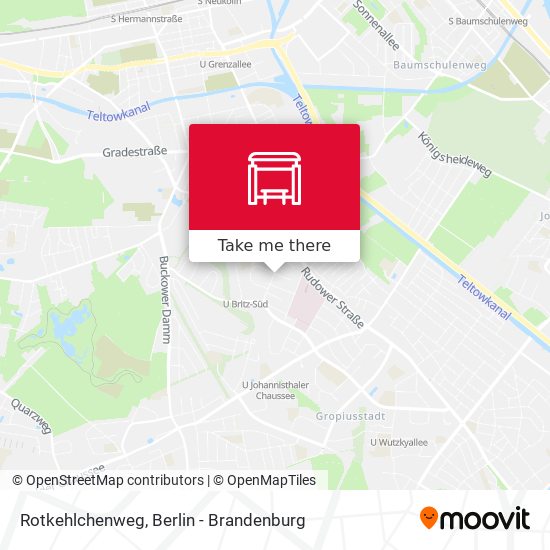 Rotkehlchenweg map