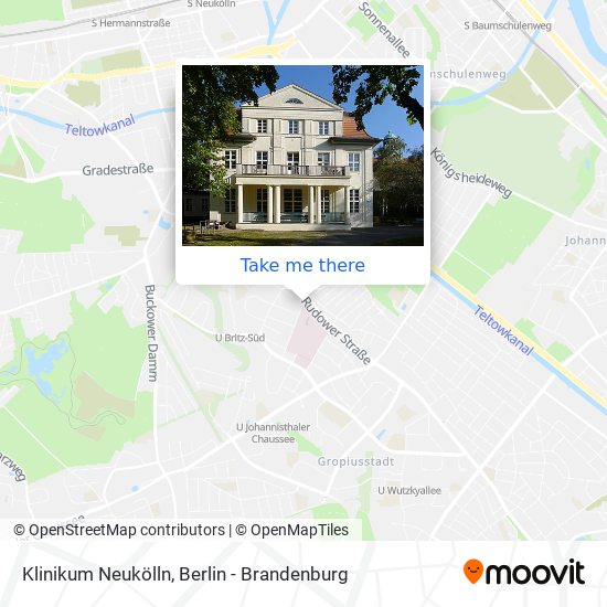 Klinikum Neukölln map