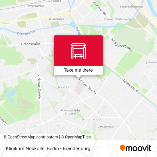 Klinikum Neukölln map