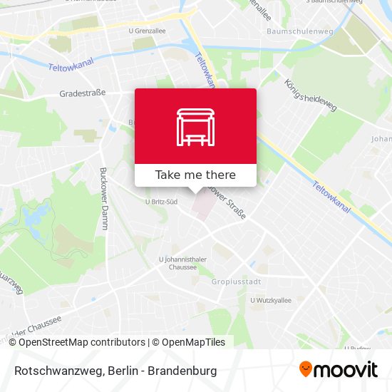 Rotschwanzweg map