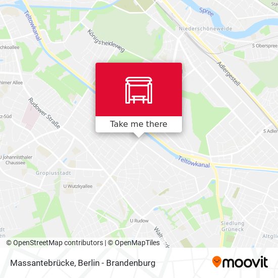 Massantebrücke map