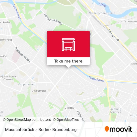 Massantebrücke map