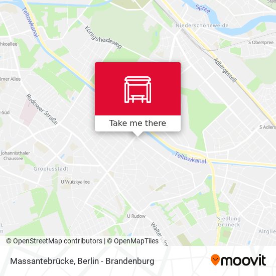 Massantebrücke map