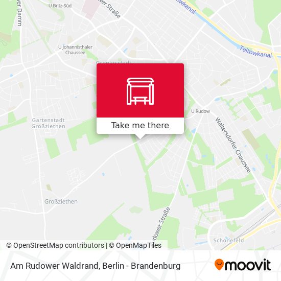 Am Rudower Waldrand map