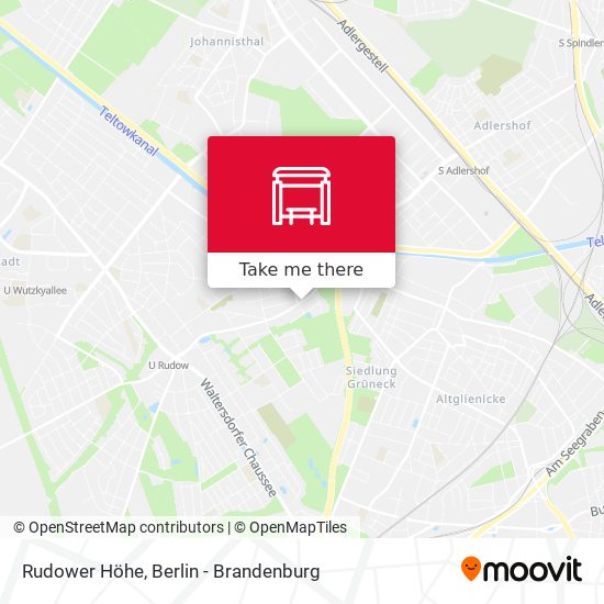 Rudower Höhe map