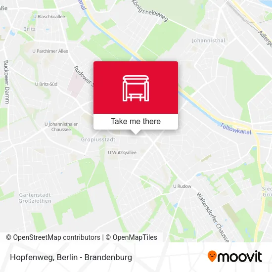 Карта Hopfenweg
