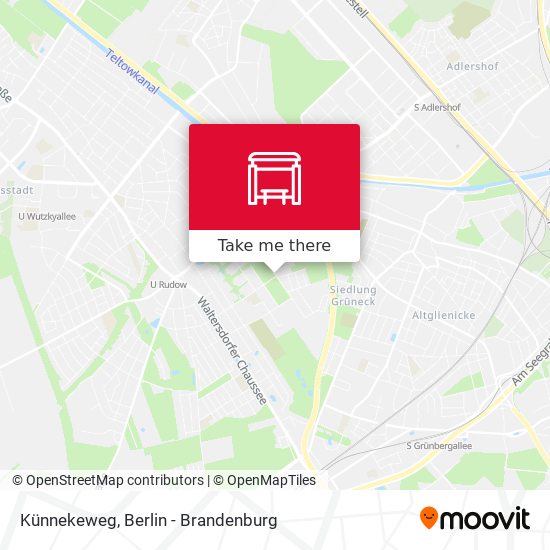 Künnekeweg map