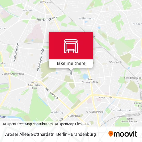 Aroser Allee/Gotthardstr. map