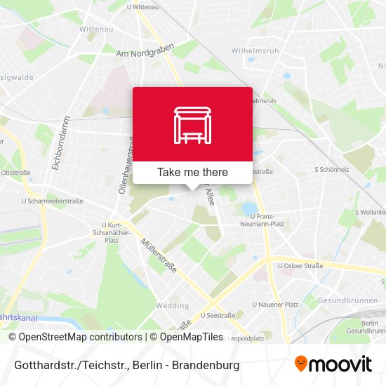 Карта Gotthardstr./Teichstr.