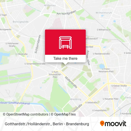 Карта Gotthardstr./Holländerstr.