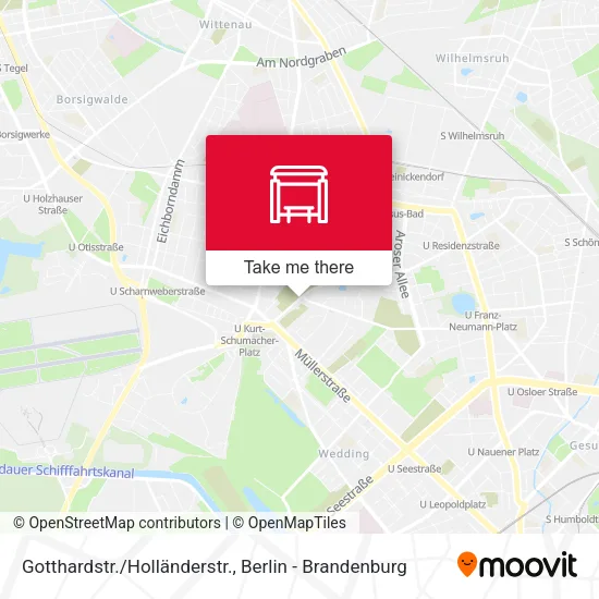 Карта Gotthardstr./Holländerstr.