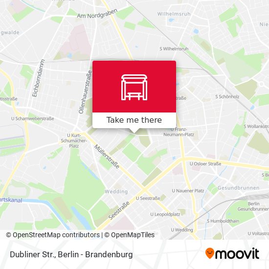 Dubliner Str. map