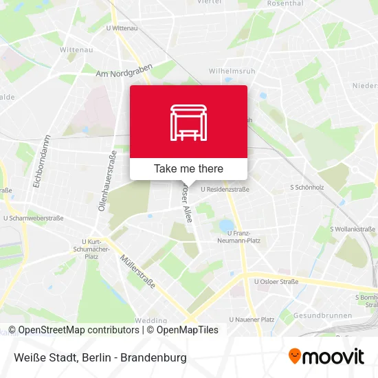 Карта Weiße Stadt