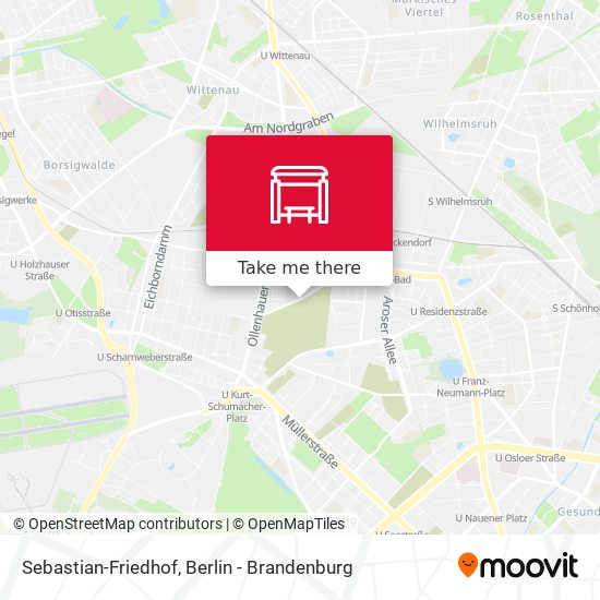 Sebastian-Friedhof map