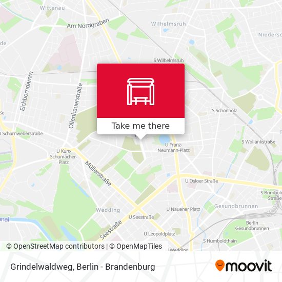 Grindelwaldweg map