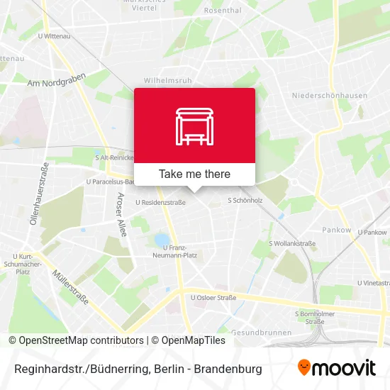 Карта Reginhardstr./Büdnerring