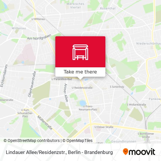 Lindauer Allee/Residenzstr. map