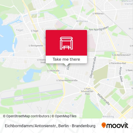 Eichborndamm/Antonienstr. map