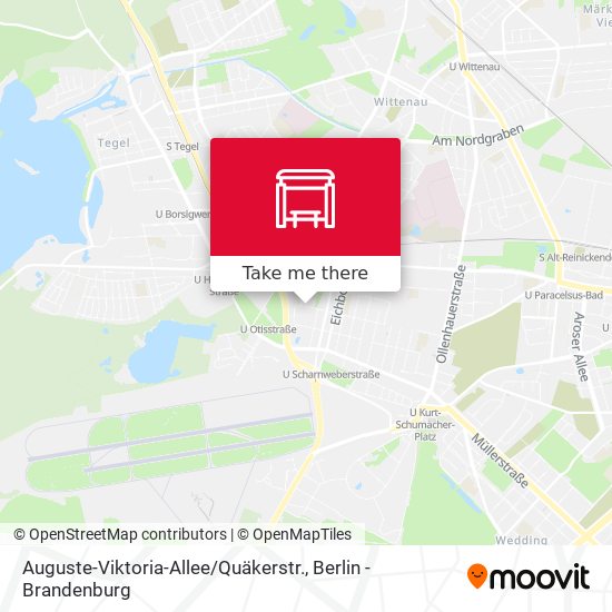 Auguste-Viktoria-Allee / Quäkerstr. map