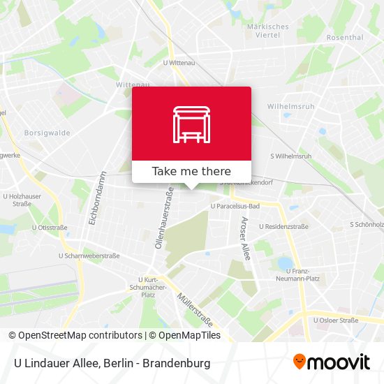 U Lindauer Allee map