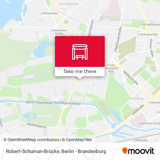 Robert-Schuman-Brücke map