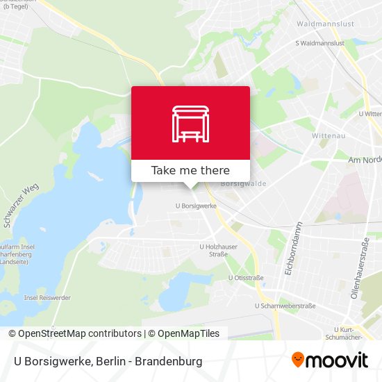 U Borsigwerke map