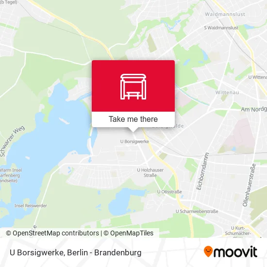 Карта U Borsigwerke