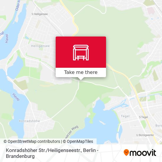 Konradshöher Str. / Heiligenseestr. map