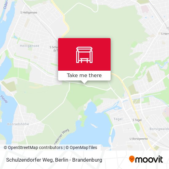 Schulzendorfer Weg map