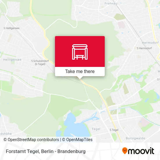 Карта Forstamt Tegel