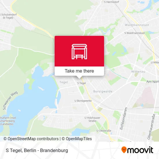 S Tegel map